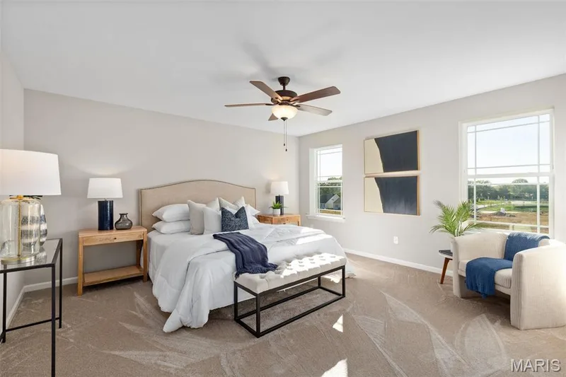 Photo representation of similar home.  Some features shown may be optional upgrades. — 1 TBB Devonshire @ Birdie Hills Crossing, St Peters, MO 63376