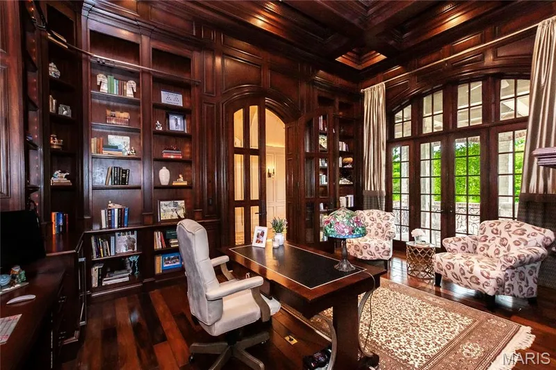 Since this room is just off the entry foyer it is a great location for an in home office. — 4 Slate River Way, Wentzville, MO 63385