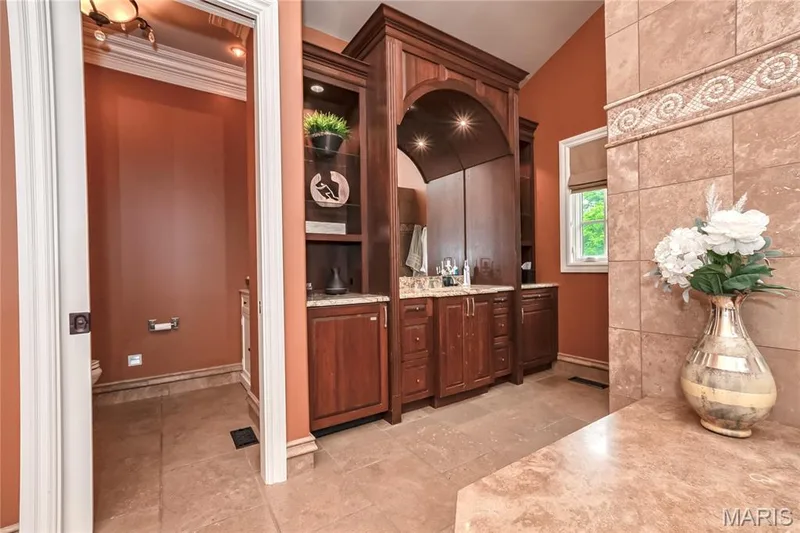 ...& this one is for him, plus you can see the entry to the water closet which includes a bidet — 4 Slate River Way, Wentzville, MO 63385