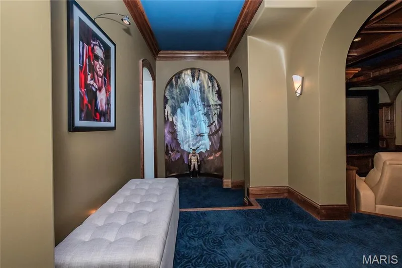 Let's take a walk down the hall into the theater through the second entrance. — 4 Slate River Way, Wentzville, MO 63385