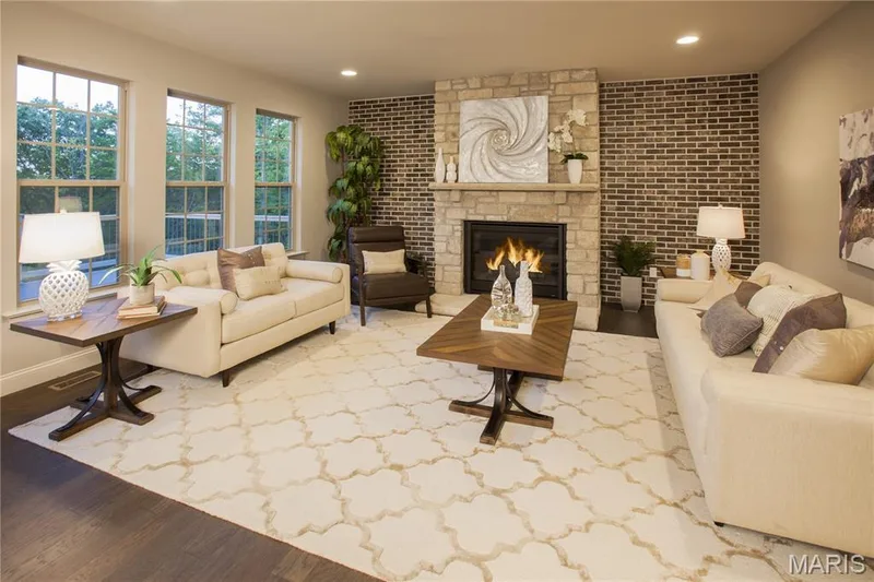 Photo representation of similar home.  Some features shown may be optional. — Nantucket II @ Persimmon Trace, Weldon Spring, MO 63304