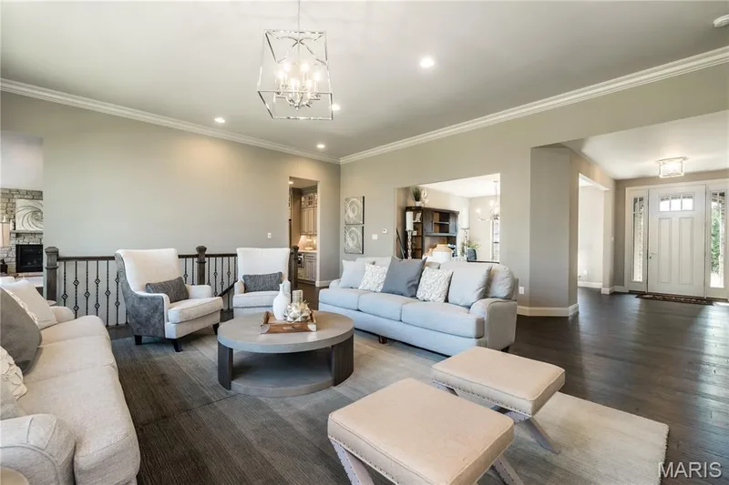 Photo representation of similar home.  Some features shown may be optional. — Nantucket II @ Persimmon Trace, Weldon Spring, MO 63304