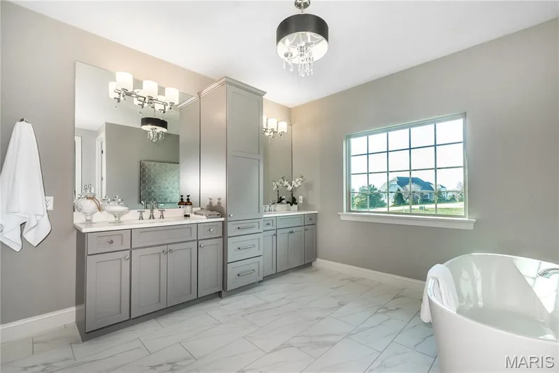 Photo representation of similar home.  Some features shown may be optional. — Nantucket II @ Persimmon Trace, Weldon Spring, MO 63304