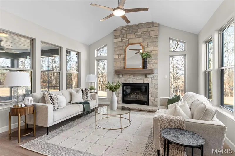 Photo representation of similar home.  Some features shown may be optional. — Nantucket @ Persimmon Trace, Weldon Spring, MO 63304