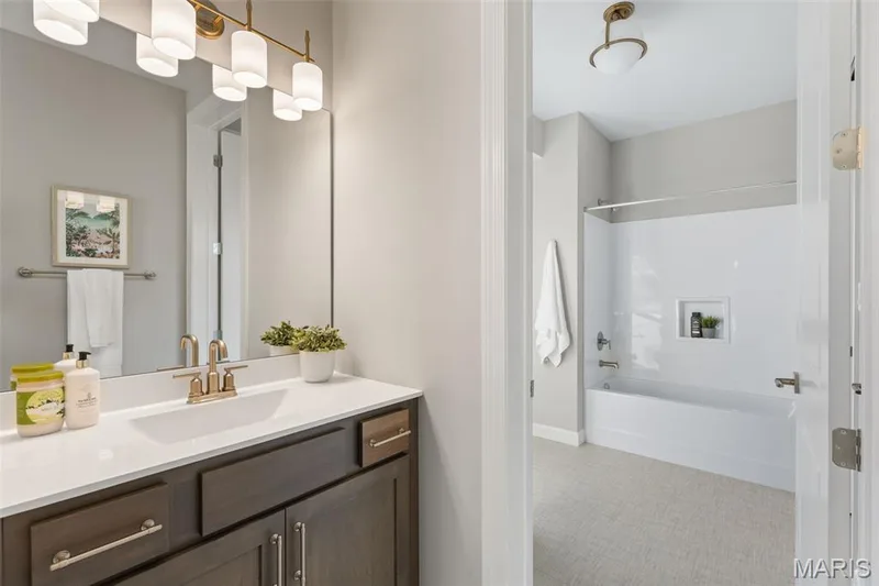 Photo representation of similar home.  Some features shown may be optional. — Nantucket @ Persimmon Trace, Weldon Spring, MO 63304