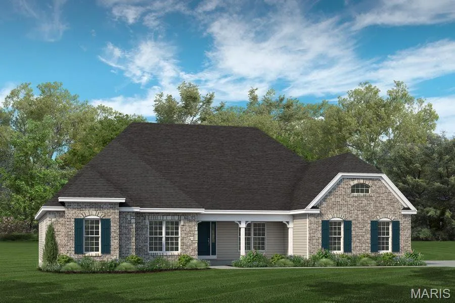 Rendering of Standard Elevation — Nantucket @ Persimmon Trace, Weldon Spring, MO 63304