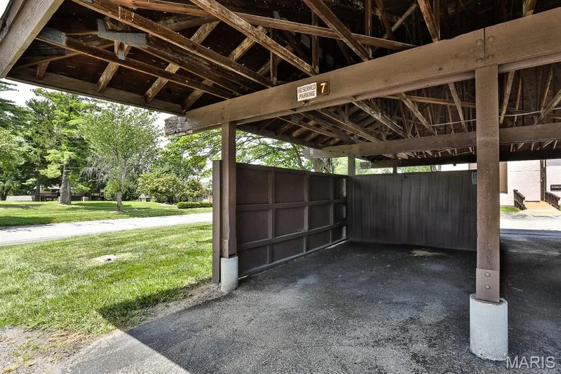 View of garage — 1380 Heritage Landing #206, St Charles, MO 63303