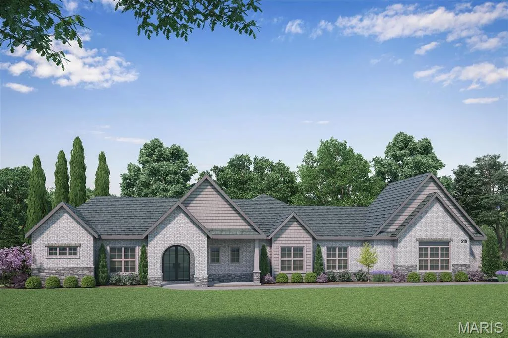 Standard Elevation — Elaine Plan @ Auden Meadow, New Melle, MO 63385