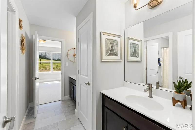 Bathroom with vanity — 2 Pin Oak at Hawk Ridge Estate, Lake St. Louis, MO 63367