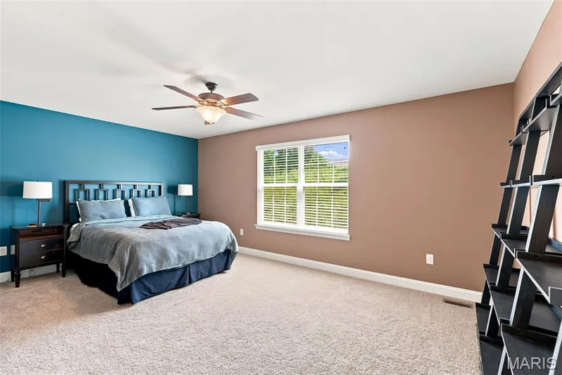 Spacious Bedroom 3 with Private En Suite Bath — 138 Kendall Bluff Court, Chesterfield, MO 63017
