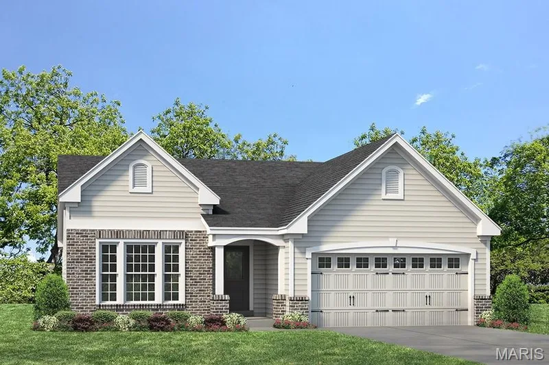 Optional Upgraded Elevation — 1 TBB Lansford 2 Car @ The Villages at Post Farms, O'Fallon, MO 63385