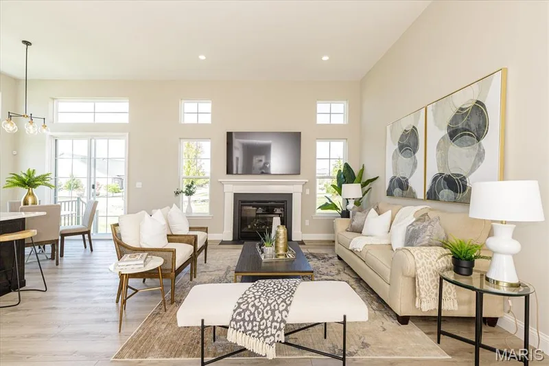 Photo representation of similar home.  Some features shown are optional upgrades. — 1 TBB Brookmont 2 Car @ The Villages at Post Farms, O'Fallon, MO 63385
