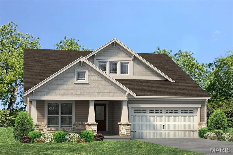 Optional Upgraded Elevation — 1 TBB Brookmont 2 Car @ The Villages at Post Farms, O'Fallon, MO 63385