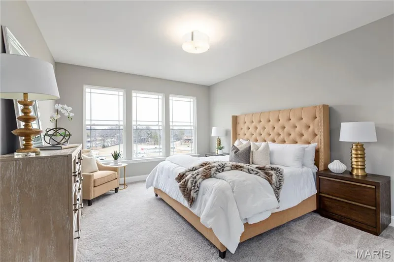 Photo representation of similar home.  Some features shown may be optional upgrades. — 1 TBB Whitehall 2 Car @ The Villages at Post Farms, O'Fallon, MO 63385