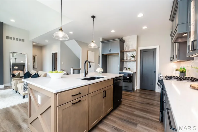 Photo representation of similar home.  Some features shown may be optional upgrades. — 1 TBB Waverly 2 Car @ The Villages at Post Farms, O'Fallon, MO 63385