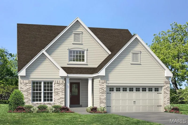 Optional Upgraded Elevation — 1 TBB Waverly 2 Car @ The Villages at Post Farms, O'Fallon, MO 63385