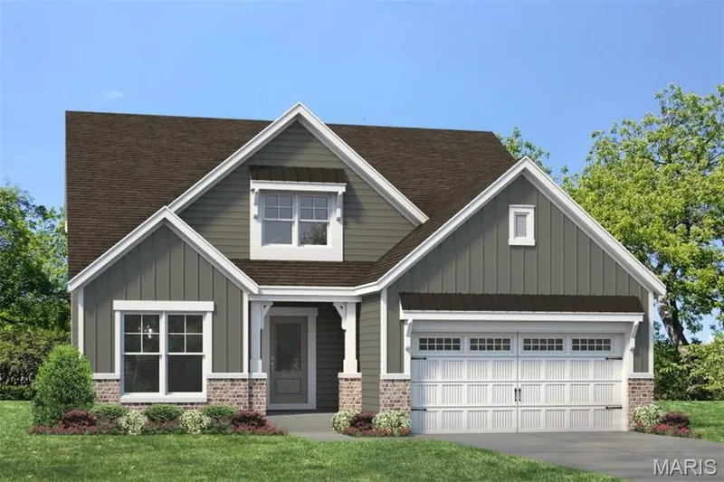 Optional Upgraded Elevation — 1 TBB Waverly 2 Car @ The Villages at Post Farms, O'Fallon, MO 63385