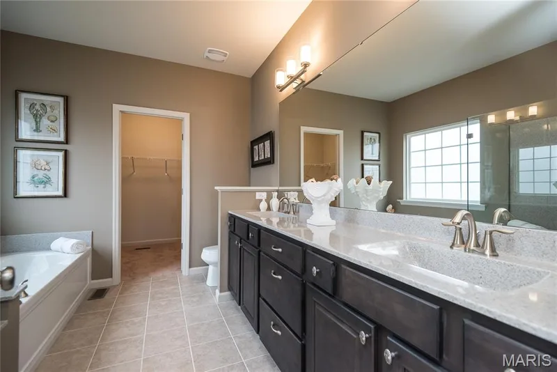 Photo representation of similar home.  Some features shown may be optional upgrades. — 1 TBB Parker 2 Car @ The Villages at Post Farms, O'Fallon, MO 63385