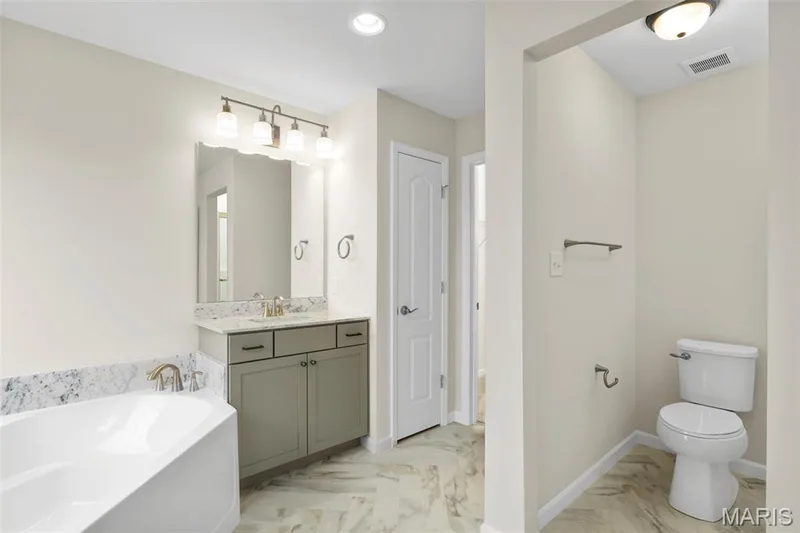 Photo representation of similar home.  Some features shown may be optional upgrades. — 1 TBB Winslow 2 Car @ The Villages at Post Farms, O'Fallon, MO 63385