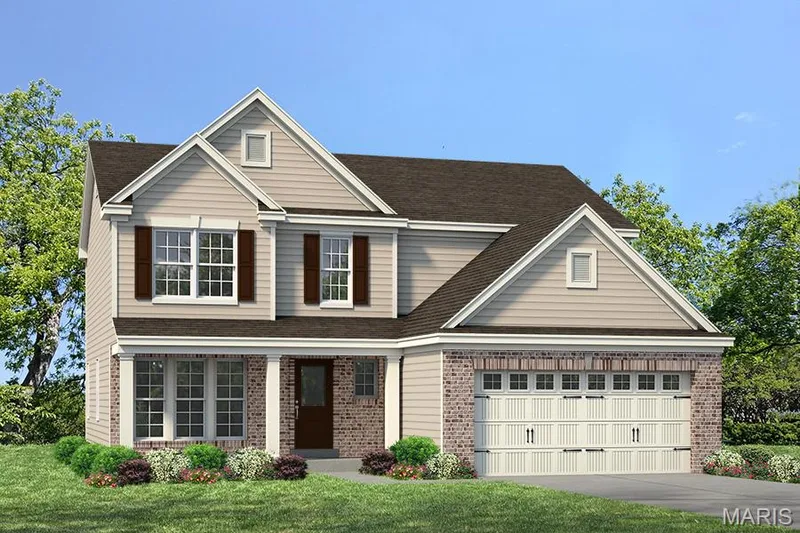 Optional Upgraded Elevation — 1 TBB Winslow 2 Car @ The Villages at Post Farms, O'Fallon, MO 63385