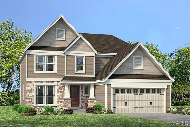 Optional Upgraded Elevation — 1 TBB Winslow 2 Car @ The Villages at Post Farms, O'Fallon, MO 63385