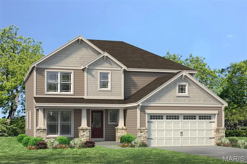 Optional Upgraded Elevation — 1 TBB Winslow 2 Car @ The Villages at Post Farms, O'Fallon, MO 63385