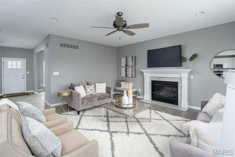 Photo representation of similar home.  Some features shown may be optional upgrades. — 1 TBB Stratton 2 Car @ The Villages at Post Farms, O'Fallon, MO 63385