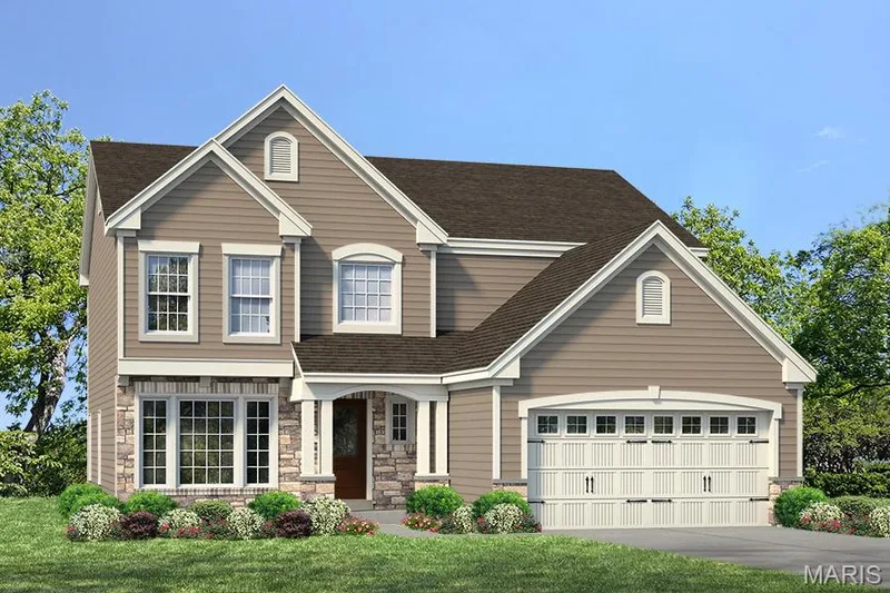 Optional Upgraded Elevation — 1 TBB Stratton 2 Car @ The Villages at Post Farms, O'Fallon, MO 63385