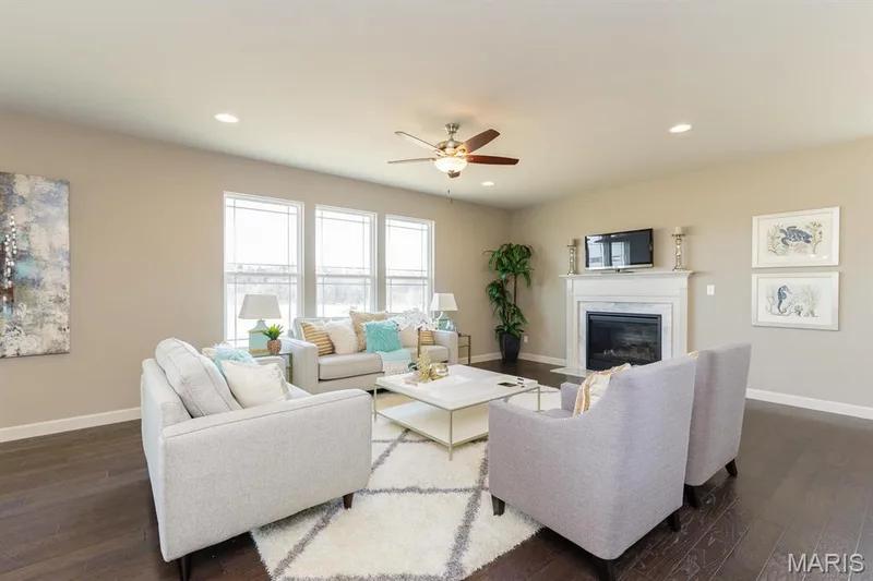 Photo representation of similar home.  Some features shown may be optional upgrades. — 1 TBB Carver 2 Car @ The Villages at Post Farms, O'Fallon, MO 63385
