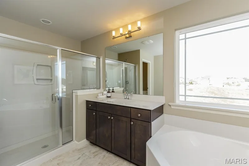 Photo representation of similar home.  Some features shown may be optional upgrades. — 1 TBB Carver 2 Car @ The Villages at Post Farms, O'Fallon, MO 63385