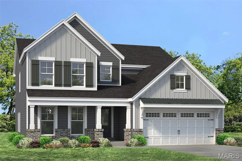 Optional Upgraded Elevation — 1 TBB Carver 2 Car @ The Villages at Post Farms, O'Fallon, MO 63385