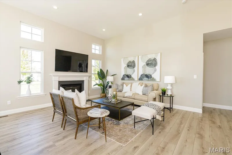 Photo representation of similar home.  Some features shown may be optional upgrades. — 1 TBB Brookmont 3 Car @ The Villages at Post Farms, O'Fallon, MO 63385