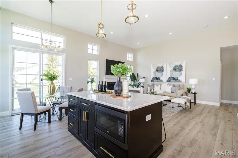 Photo representation of similar home.  Some features shown may be optional upgrades. — 1 TBB Brookmont 3 Car @ The Villages at Post Farms, O'Fallon, MO 63385