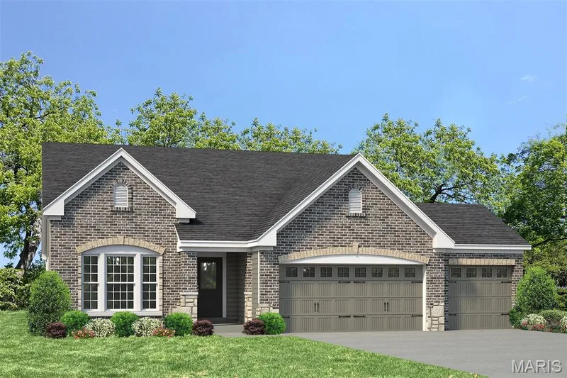 Optional Upgraded Elevation — 1 TBB Brookmont 3 Car @ The Villages at Post Farms, O'Fallon, MO 63385