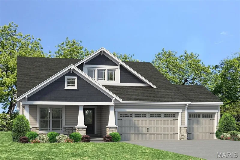 Optional Upgraded Elevation — 1 TBB Brookmont 3 Car @ The Villages at Post Farms, O'Fallon, MO 63385