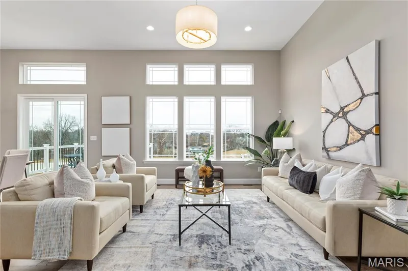 Photo representation of similar home. Some features shown may be optional upgrades. — 1 TBB Whitehall 3 Car @ The Villages at Post Farms, O'Fallon, MO 63385