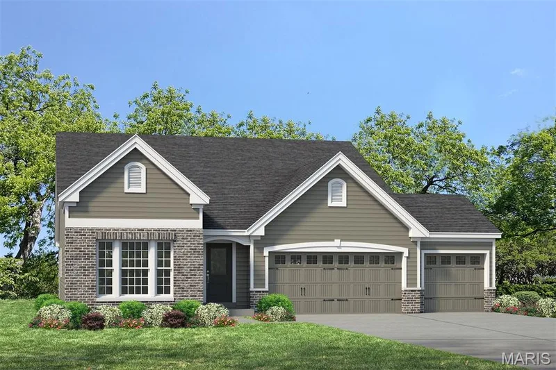Optional Upgraded Elevation — 1 TBB Whitehall 3 Car @ The Villages at Post Farms, O'Fallon, MO 63385