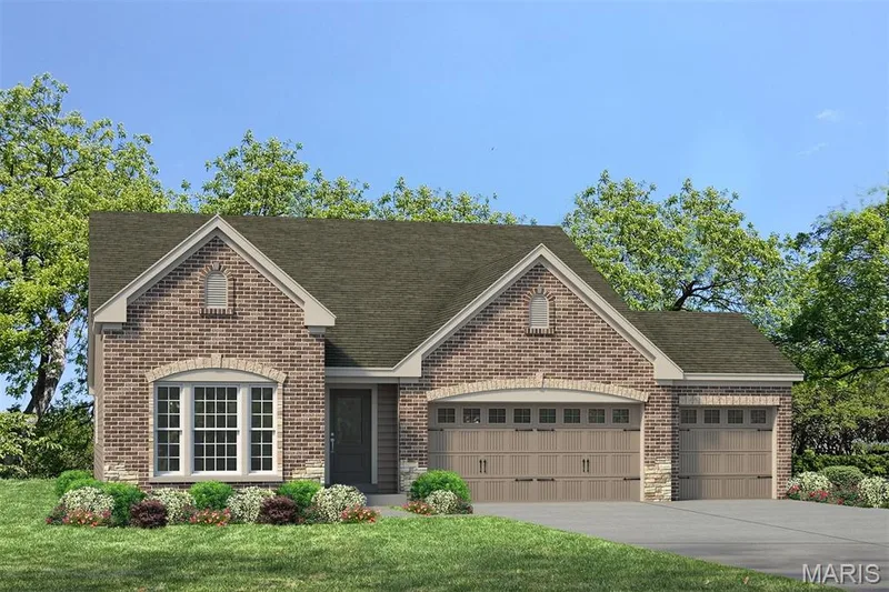 Optional Upgraded Elevation — 1 TBB Whitehall 3 Car @ The Villages at Post Farms, O'Fallon, MO 63385