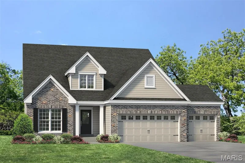 Optional Upgraded Elevation — 1 TBB Waverly 3 Car @ The Villages at Post Farms, O'Fallon, MO 63385