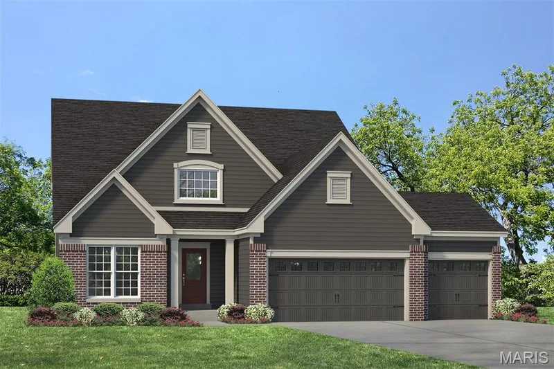 Optional Upgraded Elevation — 1 TBB Waverly 3 Car @ The Villages at Post Farms, O'Fallon, MO 63385