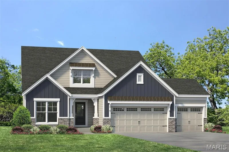 Optional Upgraded Elevation — 1 TBB Waverly 3 Car @ The Villages at Post Farms, O'Fallon, MO 63385