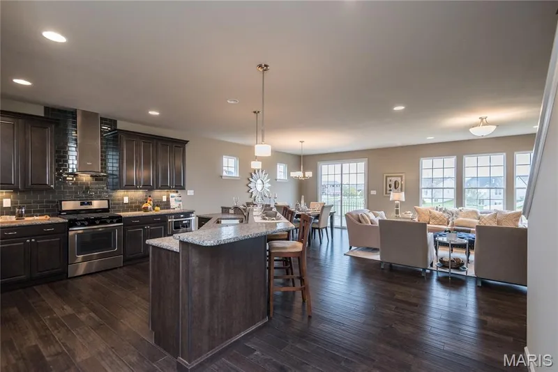 Photo representation of similar home.  Some features shown may be optional upgrades. — 1 TBB Parker 3 Car @ The Villages at Post Farms, O'Fallon, MO 63385