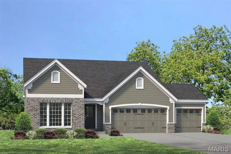 Optional Upgraded Elevation — 1 TBB Parker 3 Car @ The Villages at Post Farms, O'Fallon, MO 63385
