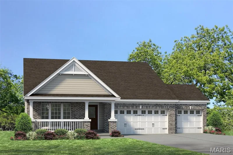 Optional Upgraded Elevation — 1 TBB Parker 3 Car @ The Villages at Post Farms, O'Fallon, MO 63385