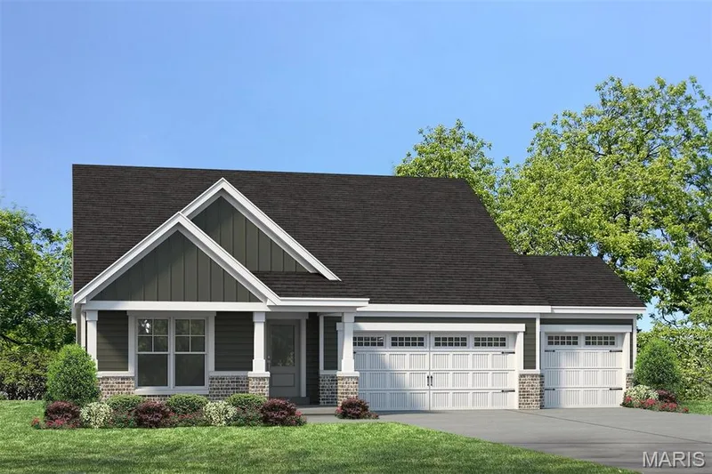 Optional Upgraded Elevation — 1 TBB Parker 3 Car @ The Villages at Post Farms, O'Fallon, MO 63385