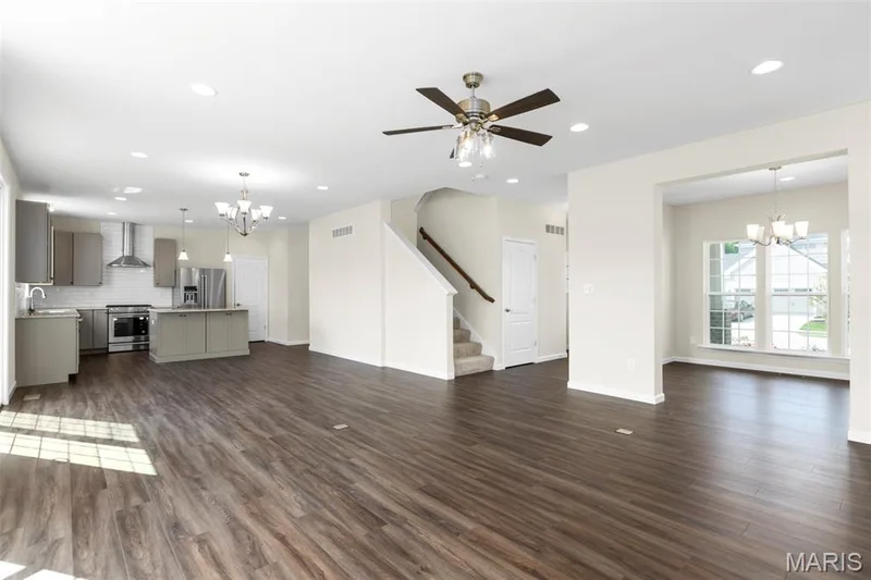 Photo representation of similar home.  Some features shown may be optional upgrades. — 1 TBB Winslow 3 Car @ The Villages at Post Farms, O'Fallon, MO 63385