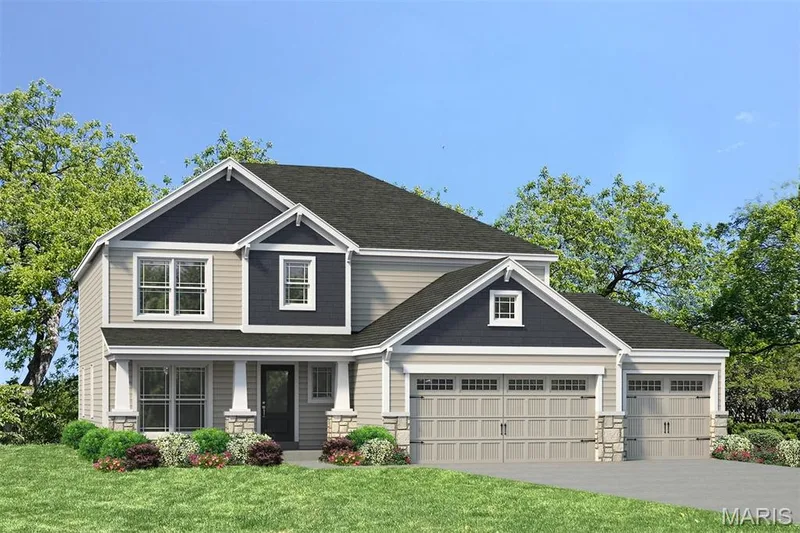 Optional Upgraded Elevation — 1 TBB Winslow 3 Car @ The Villages at Post Farms, O'Fallon, MO 63385