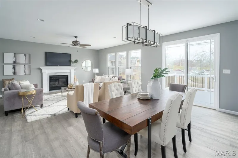 Photo representation of similar home.  Some features shown may be optional upgrades. — 1 TBB Stratton 3 Car @ The Villages at Post Farms, O'Fallon, MO 63385