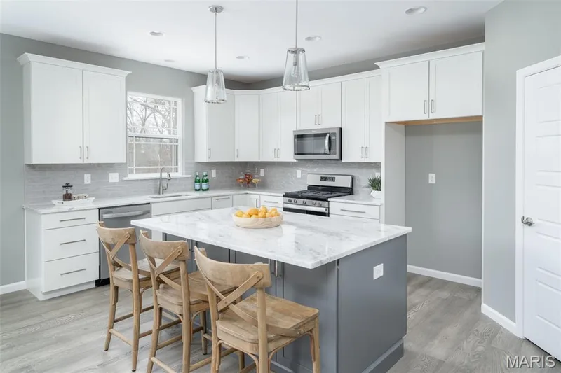 Photo representation of similar home.  Some features shown may be optional upgrades. — 1 TBB Stratton 3 Car @ The Villages at Post Farms, O'Fallon, MO 63385