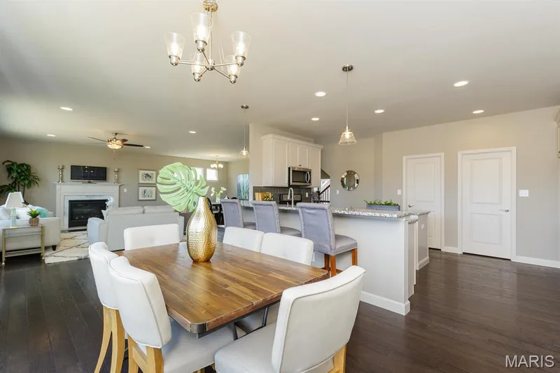 Photo representation of similar home.  Some features shown may be optional upgrades. — 1 TBB Carver 3 Car @ The Villages at Post Farms, O'Fallon, MO 63385